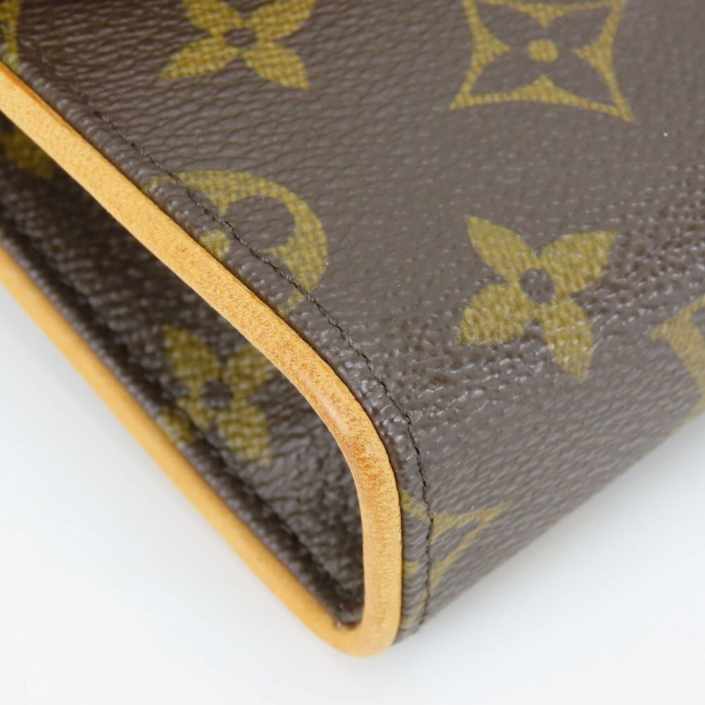 LOUIS VUITTON Authentic Brown Monogram Pochette Fanny Pack - Picture 7 of 16